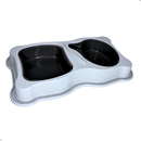 Kit Comedouro Bebedouro Pet Cachorro Gato Durapets 750/550ml