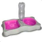 Kit Comedouro Bebedouro Pet Cachorro Gato Durapets 750/550ml