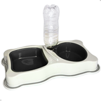 Kit Comedouro Bebedouro Pet Cachorro Gato Durapets 750/550ml