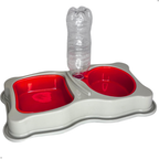 Kit Comedouro Bebedouro Pet Cachorro Gato Durapets 750/550ml