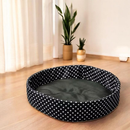 Cama Caminha Pet para Cachorro ou Gato Médio 50cm x 50cm Lavável Redonda
