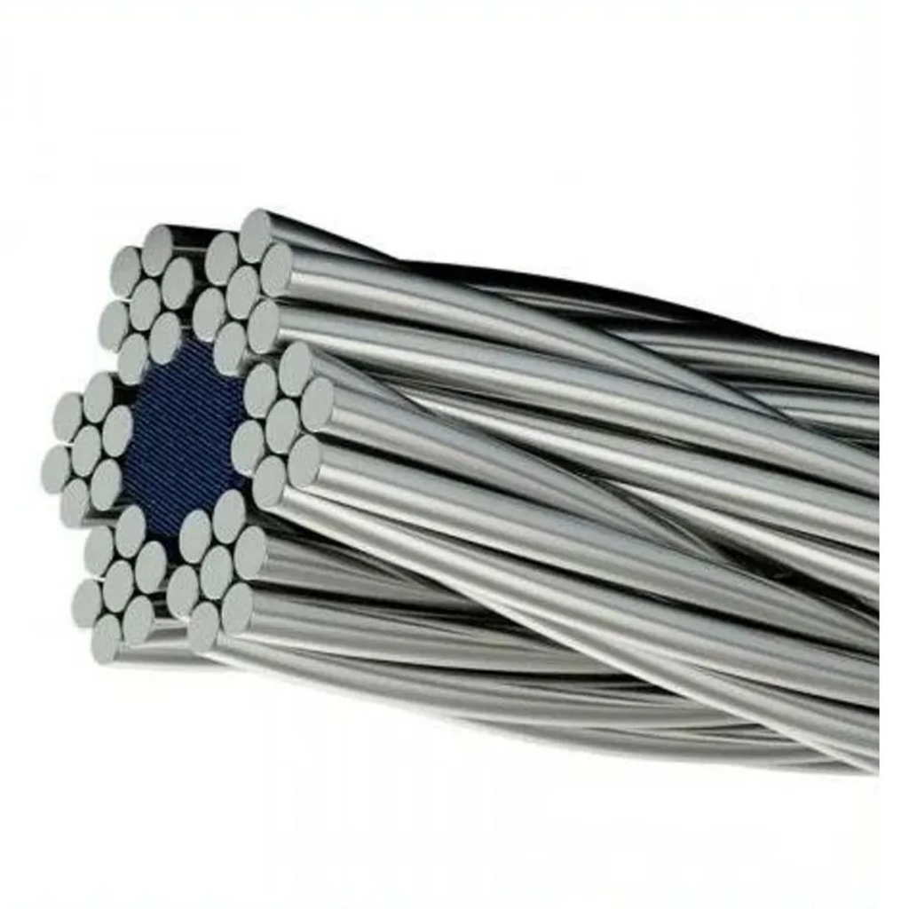 Cabo de Aço 4,8mm 3/16 6 X 7 100 Metros Alma Fibra Galvanizado Trançado