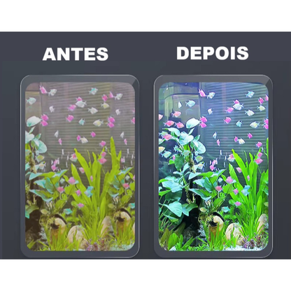 FILTRO INTERNO SUBMERSO COM BOMBA AERADOR DE OXIGENIO 400L/H AQUAVERSO PARA AQUÁRIOS ATÉ 40L