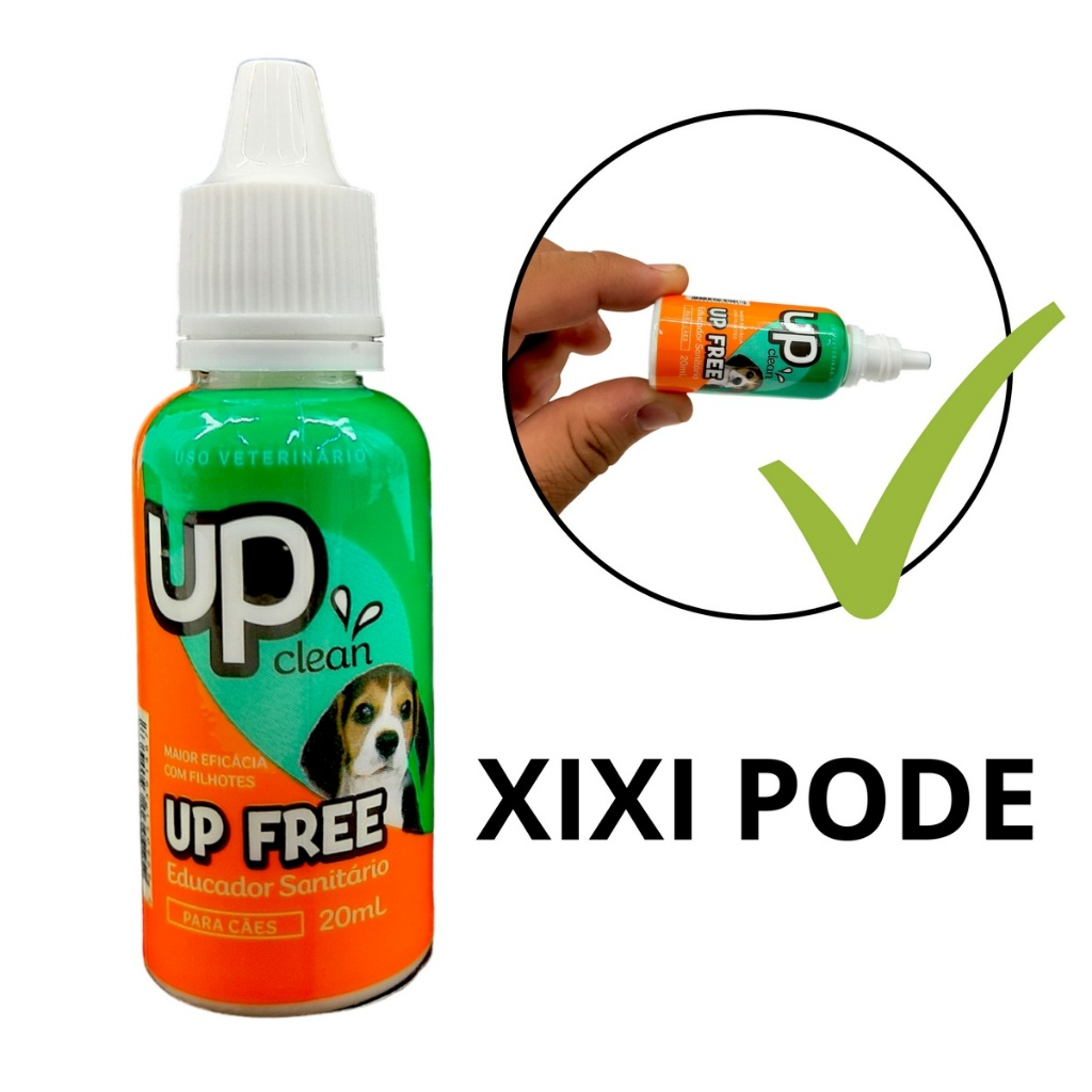 2x Educador Pet Sanitario Xixi AQUI PODE para Cachorro Cheiro Citrico