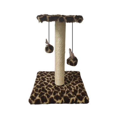 Arranhador Para Gatos Poste Com Brinquedo Gato Duplo Exclusivo