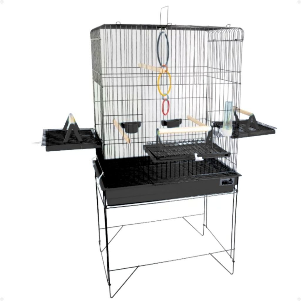 Viveiro Gaiola Calopsita Gaiolas Para Pássaros Aves Triplex Jel Plast Grande (Atenção Dois Modelos No Anúncio)