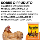 Suplemento Vitamínco Aminoácido E Mineral Para Frango Galinha Aves Averin 1Kg Tratamento Coccidiose
