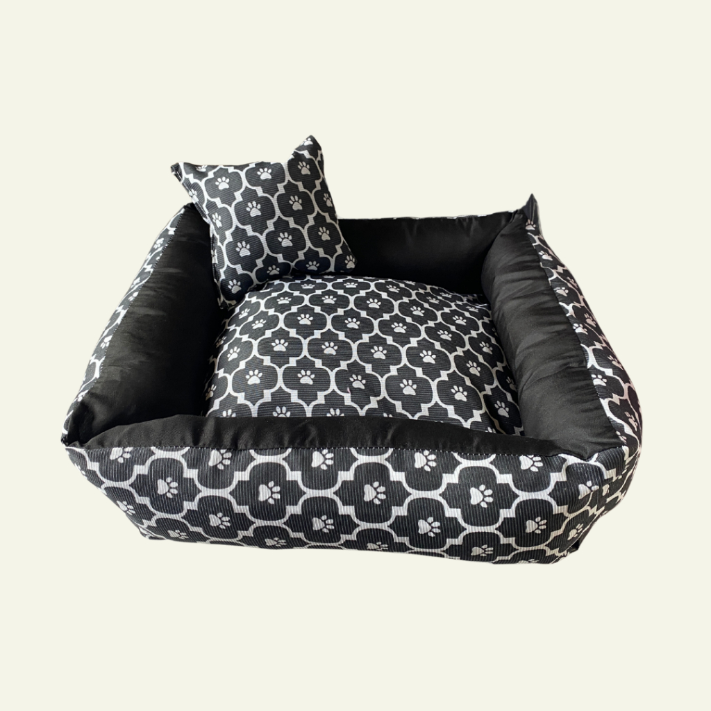 Cama Quadrada Caminha Pet Cachorro Gato Várias Cores Com 100% Zíper