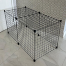 Gaiola de tratamento grande para gatos Cercado para coelhos com teto ou fundo - 60x1.20