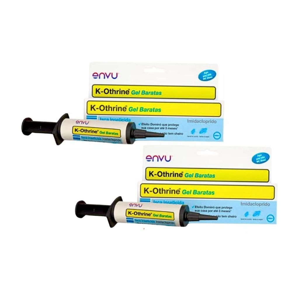 2 K-Othrine Baratas Gel 10G Inseticida Isca Controle Baratas
