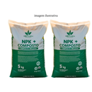 Adubo Composto Orgânico NPK com 2 e 5kg | para Plantas, Flores, Horta e Frutíferas
