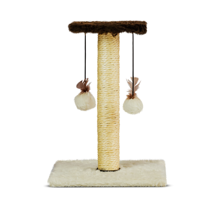 Arranhador Para Gatos Poste Com Brinquedo Gato Duplo Exclusivo