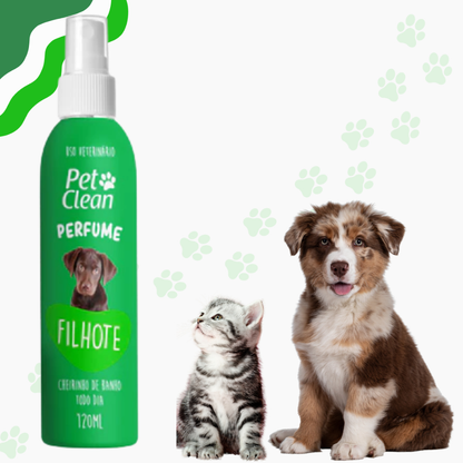 Perfume para Cachorro e Gato Pet Clean - 120 ml
