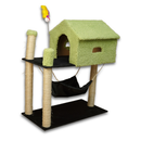 Arranhador Para Gatos Com Casinha Playground