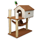 Arranhador Para Gatos Com Casinha Playground