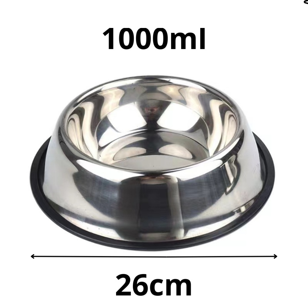 Kit Comedouro Pet Inox Comedouro Bebedouro Cachorro Gato Pet Pote Ração Vasilha Cachorro Gato Antiderrapante