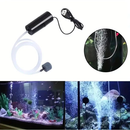 Bomba De Oxigênio/Ar Compressor Filtro USB Portátil Para Aquario De Peixes 12v Silencioso