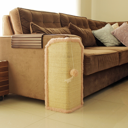 Arranhador para Gatos Modelo Cantos De Sofá Com Base Interna - Miupet