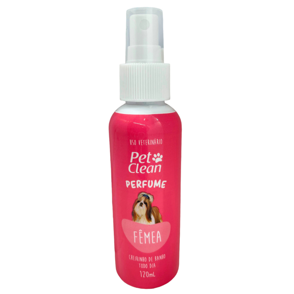 Perfume para Cachorro e Gato Pet Clean - 120 ml
