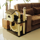 Casa para Gatos com Rede Grande e 2 brinquedos - MIUPET
