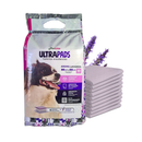 Tapete Higiênico Para Cães e Gatos Ultra Pad 30unidades 80x60cm Aroma Lavanda Alta Absorção