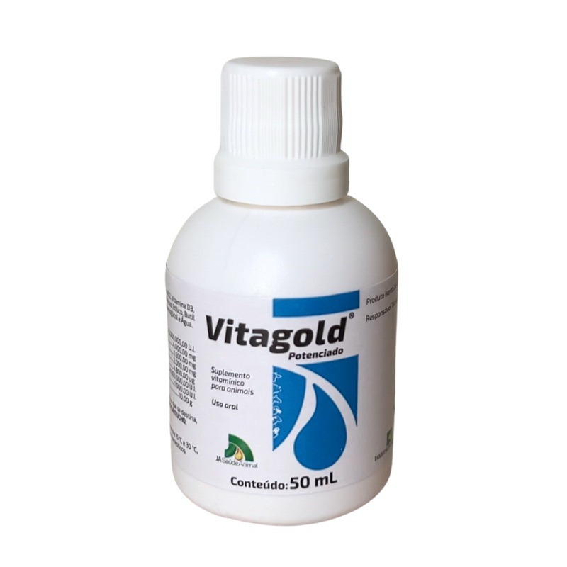 Vitagold Suplemento Para Aves Potencializado 50ml