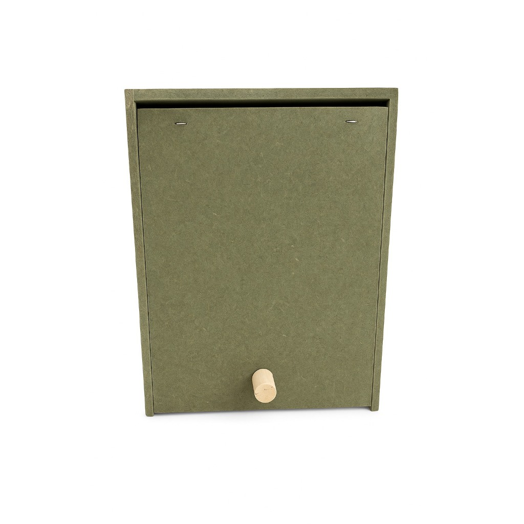 Ninho Vertical MDF Pstacídeos Para Calopsita Ring Neck Rosela Red Rumped Agapornis Gaiola e Viveiro