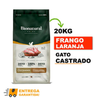 Ração Bionatural Super Premium Gatos Castrados 20kg Frango Envio Imediato