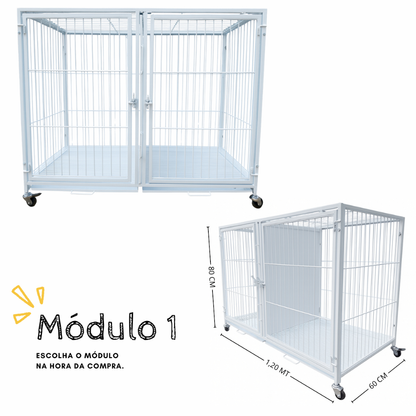 Canil Modular Pet Shop E Veterinária Com Opções De Módulos