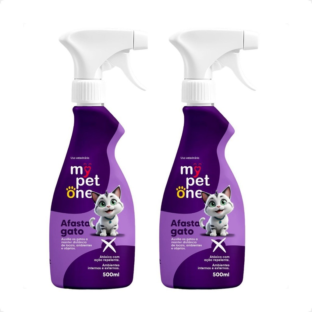 Kit 2 Afasta Gato Mypetone - 500mL