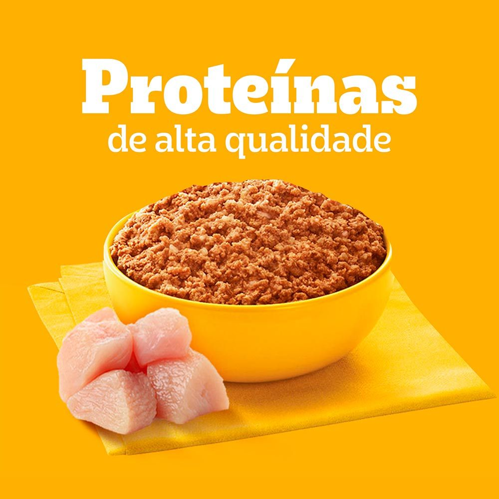 PEDIGREE LATA PATÊ SABORES CARNE E FRANGO 280 GR KIT 02/04 UND OU MIX