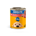 PEDIGREE LATA PATÊ SABORES CARNE E FRANGO 280 GR KIT 02/04 UND OU MIX