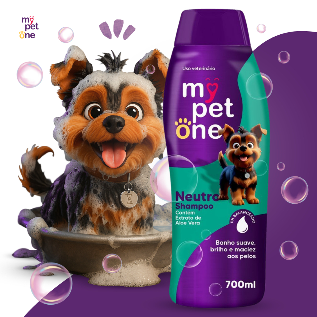 Shampoo e Condicionador Premium 700 mL Cães e Gatos Mypetone