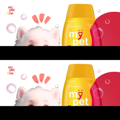 Shampoo E Condicionador Para Cachorro E Gato Mypetone 700 Ml - 1 Unidade Ou Kit 2 Unidades