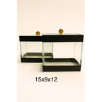 Aquario Beteira Aquario para Betta 15x9x12 Aquário para peixes ornamental