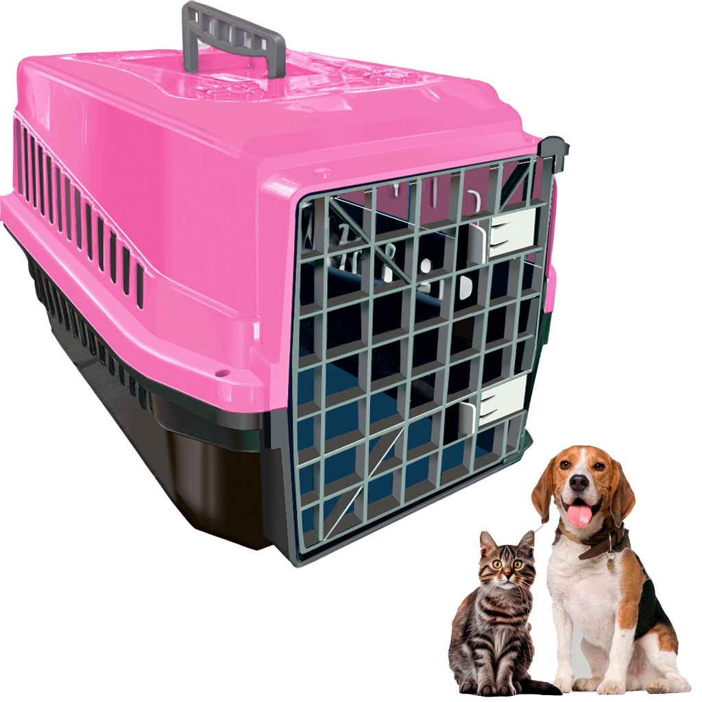 Caixa de transporte Transportadora Pet do 1 ao 5 Cachorro e Gato - Pet Caixas