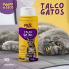 Talco Para Gatos Banho a Seco Pet Clean - 100g