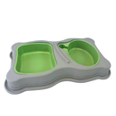 Kit Comedouro Bebedouro Pet Cachorro Gato Durapets 750/550ml