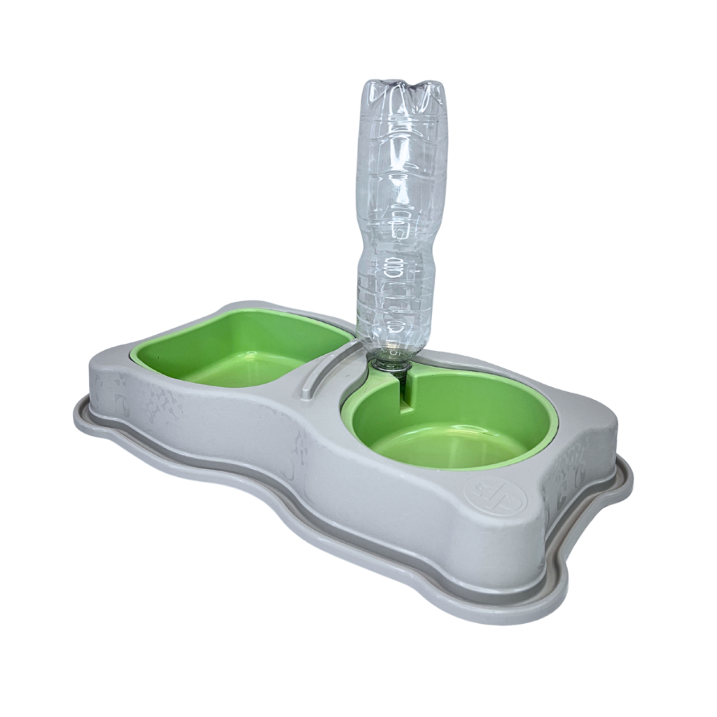 Kit Comedouro Bebedouro Pet Cachorro Gato Durapets 750/550ml