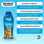 Shampoo e Condicionador 2 em 1 para Gatos 700ml - Pet Clean