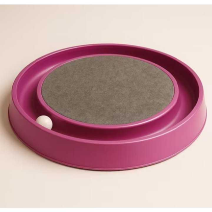 Arranhador Para Gatos Redondo Com Bolinha Interativo Relax Antiestresse Brinquedos Para Gatos