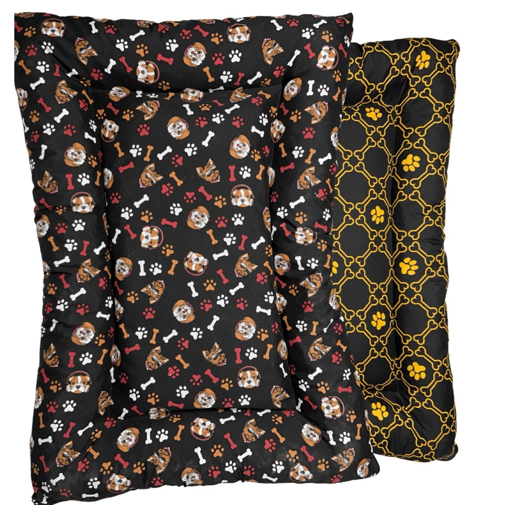 Cama Colchonete para pet Cachorro Gato Média 76 x 65 cm