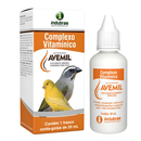 vitaminas suplemento aves passaros avemil reprodução calcio mineral penas ferro 20 ml plumas muda