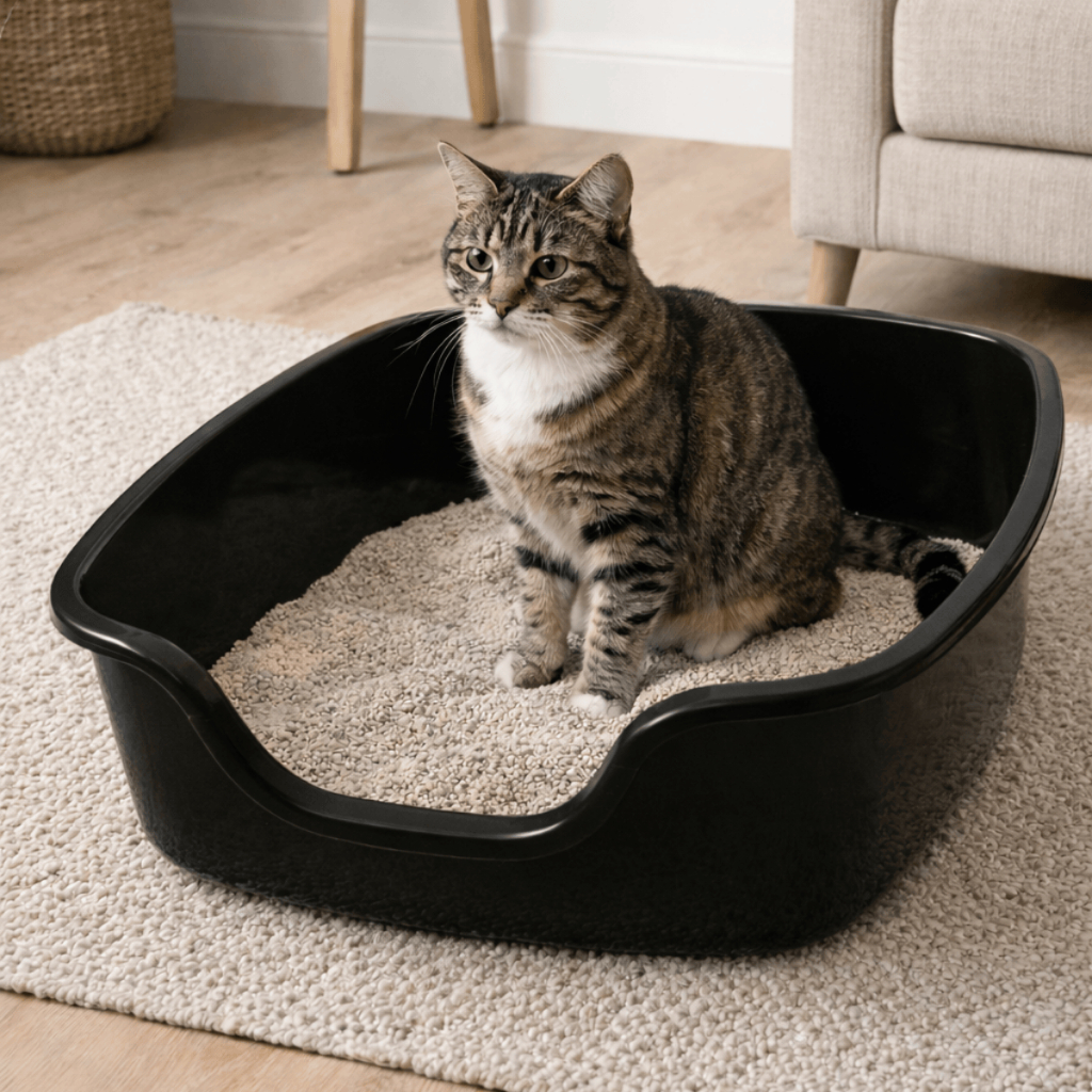 Caixa De Areia Gato Grande 65X54X21 Bandeija Gigante Jumbo Higienico Sanitario Toalete