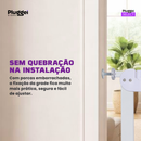 Portão Pet Grade Para Cães Crianças Proteção para Bebês Acompanha Extensor 75c-85Cm e 85-95cm