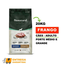 Ração Bionatural Prime para Cães Adultos de Raças Medias e Grandes Sabor Frango 20KG