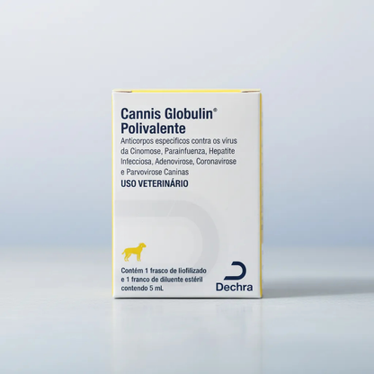Cannis Globulin Polivalente Para Cães - 5ml