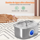Bebedouro Para Gatos inox Newpet 3.2L