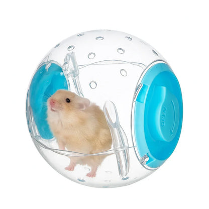 Bola de Exercício Transparente 18cm para Hamster - Pet Caixas
