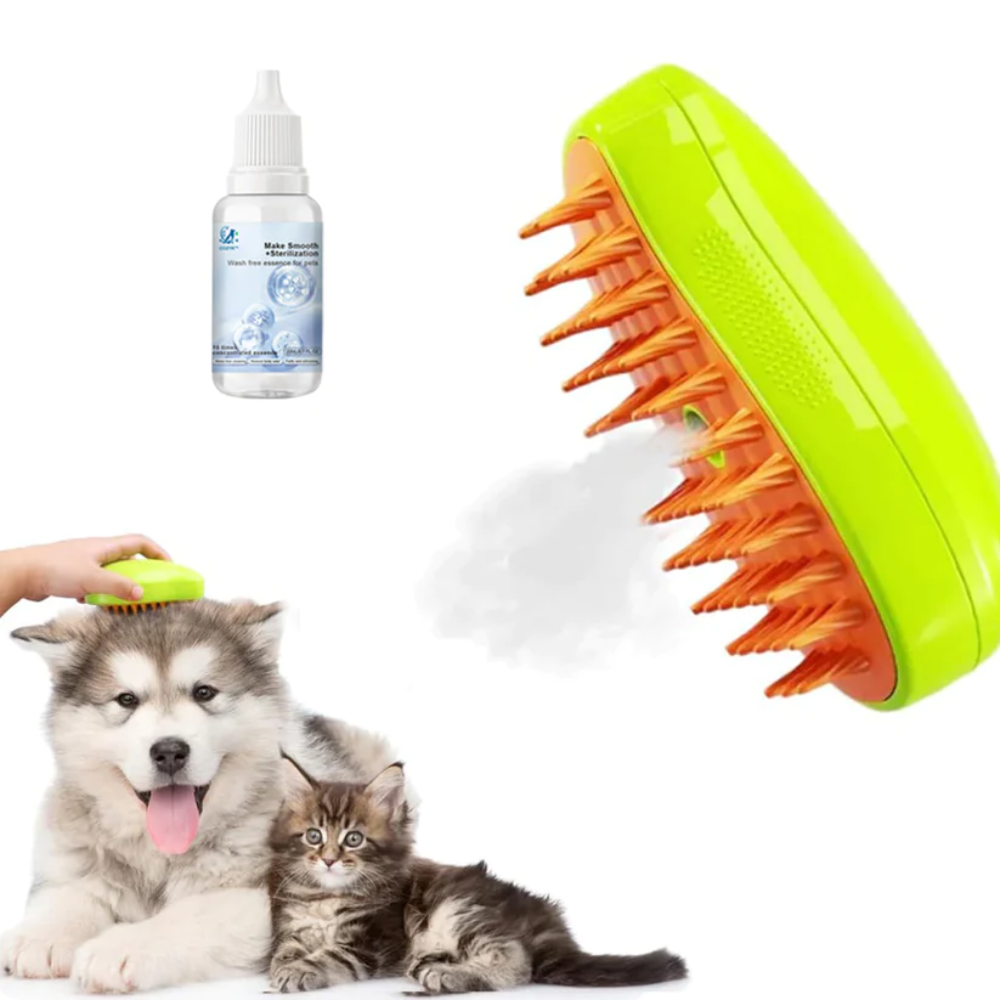 Escova a vapor recarregável exclusiva Pet Caixas  para Pet - Pet Caixas